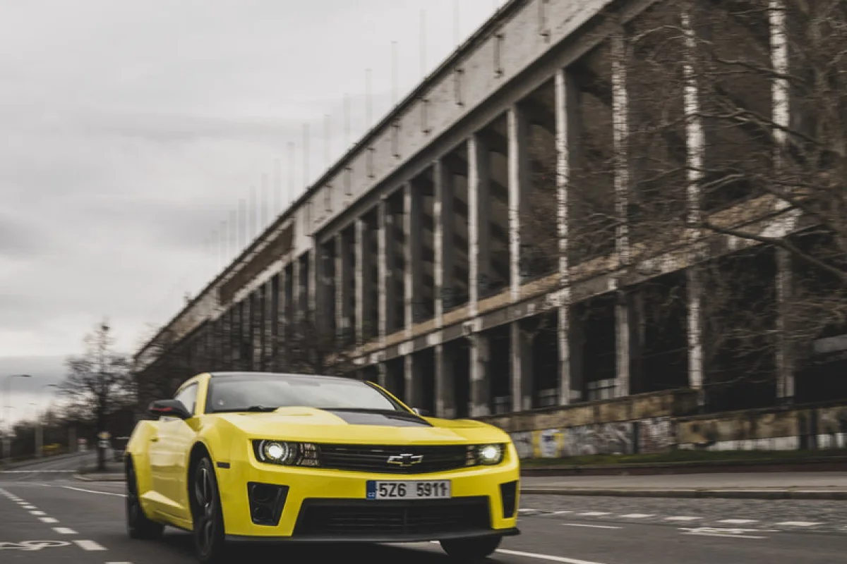Jízda v Chevrolet Camaro (Bumblebee) - foto 05