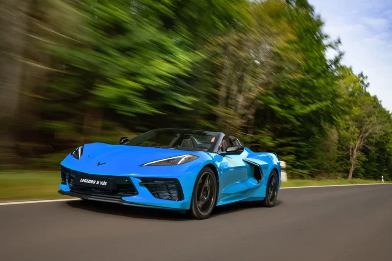 Jízda v Chevrolet Corvette C8 Convertible na okruhu Autodromu Vysoké Mýto - foto 02