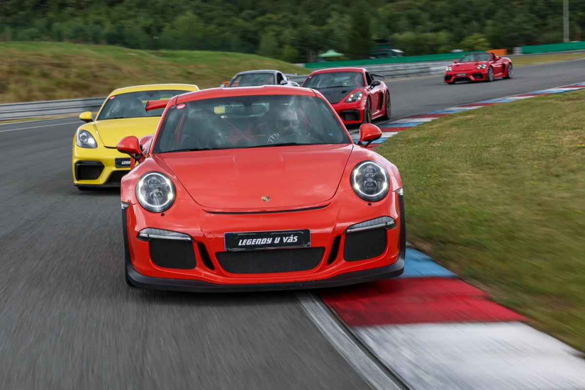 Jízda v Porsche 911 GT3 RS na Masarykově okruhu v Brně - foto 01