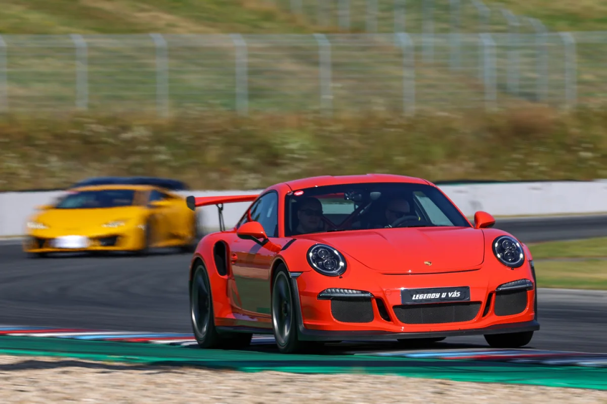 Jízda v Porsche 911 GT3 RS na Masarykově okruhu v Brně - foto 02