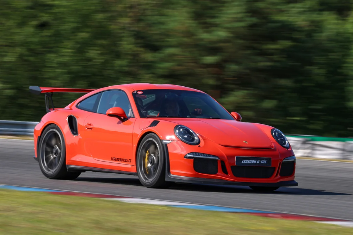 Jízda v Porsche 911 GT3 RS na Masarykově okruhu v Brně - foto 03