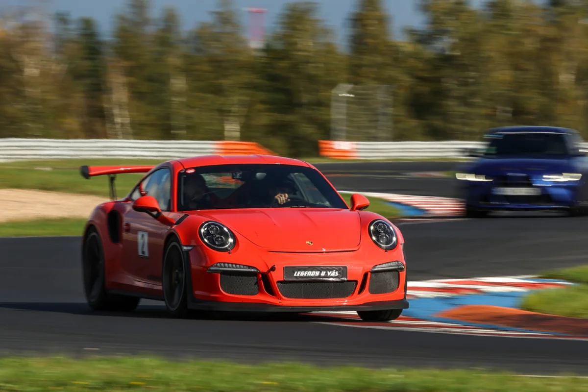 Jízda v Porsche 911 GT3 RS na Masarykově okruhu v Brně - foto 04