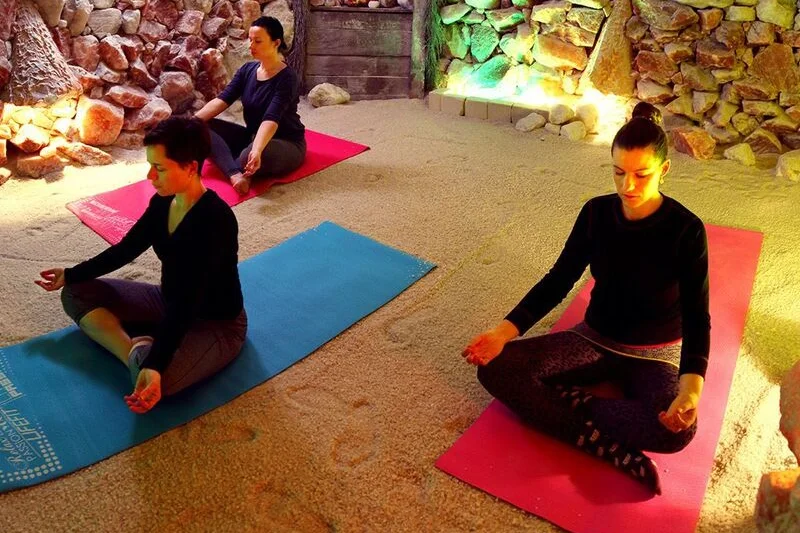 Jóga a meditace v solné jeskyni v Praze - foto 03