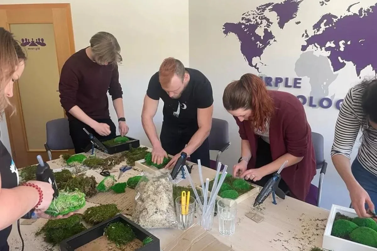 Kreativní kurz: Výroba mechových obrazů v Praze - foto 03