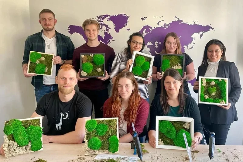 Kreativní kurz: Výroba mechových obrazů v Praze - foto 04