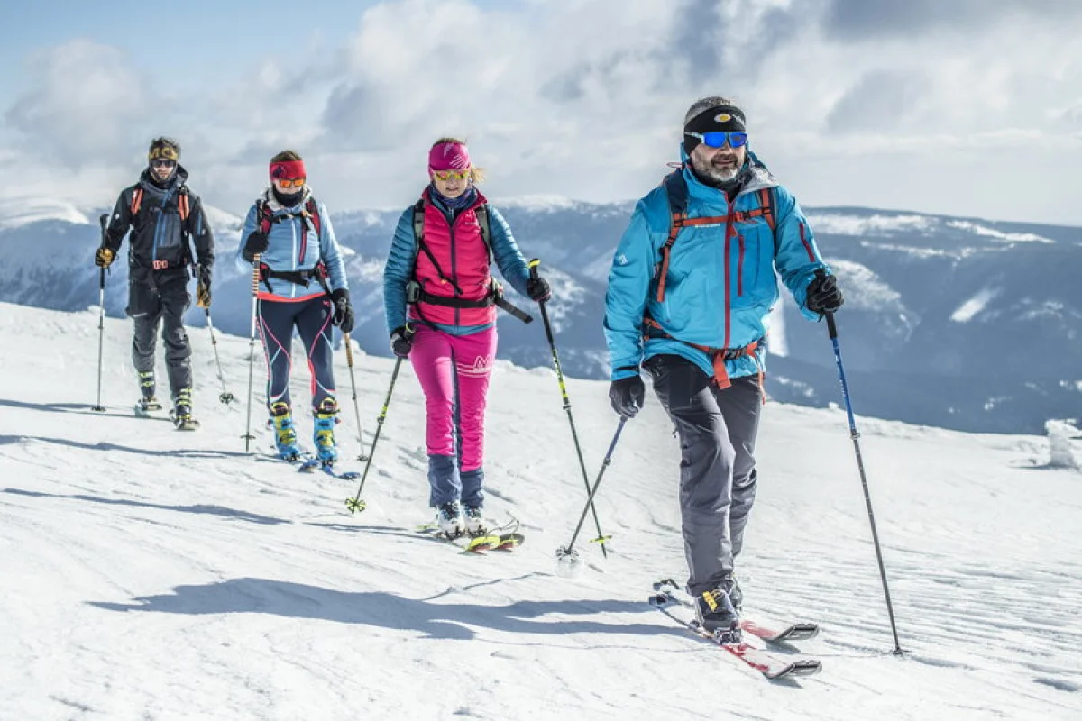 Krkonošská výprava na skialpech - foto 03