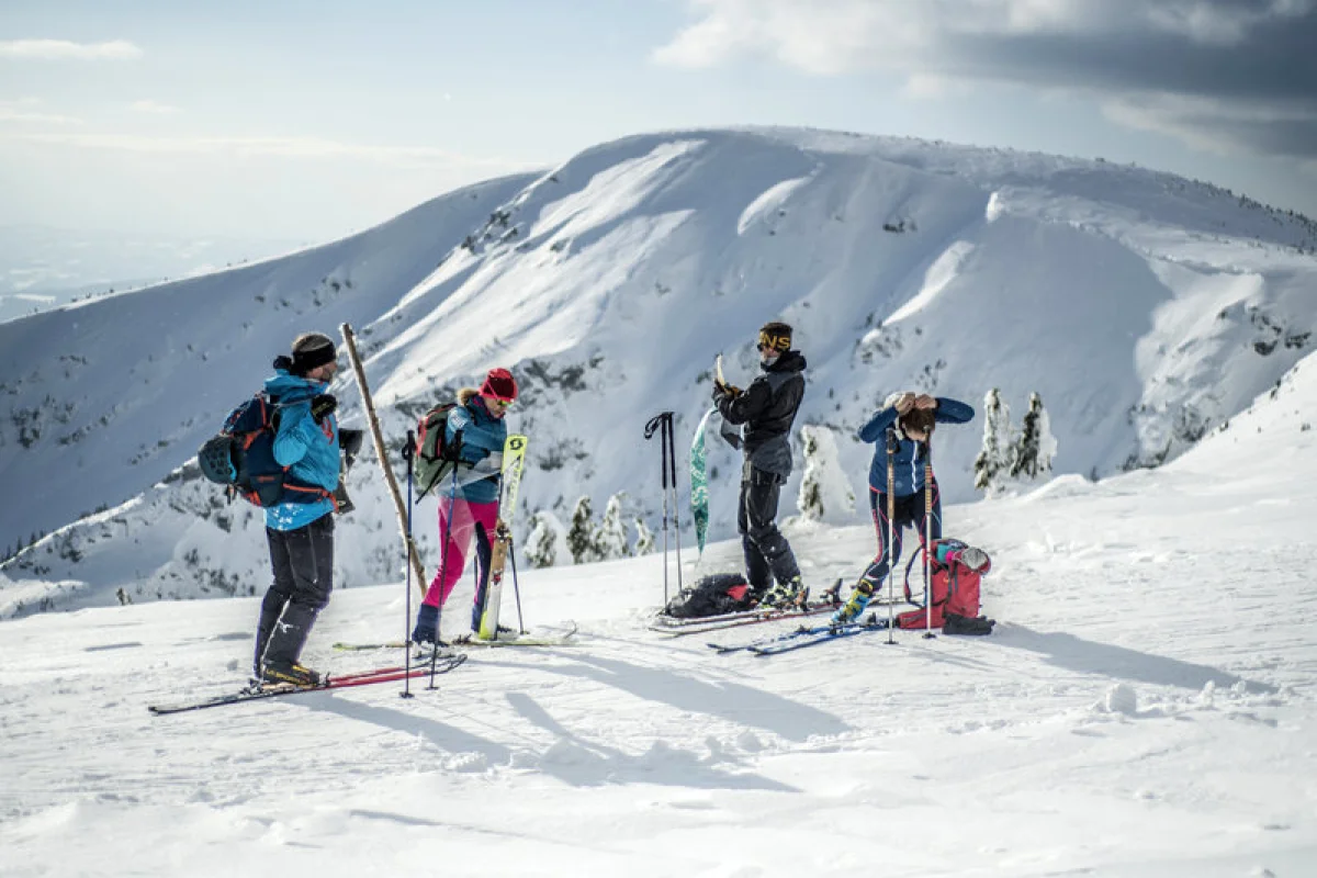 Krkonošská výprava na skialpech - foto 05