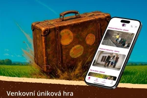 Kufr spadlý z nebe - venkovní úniková hra v Ostravě - foto 01