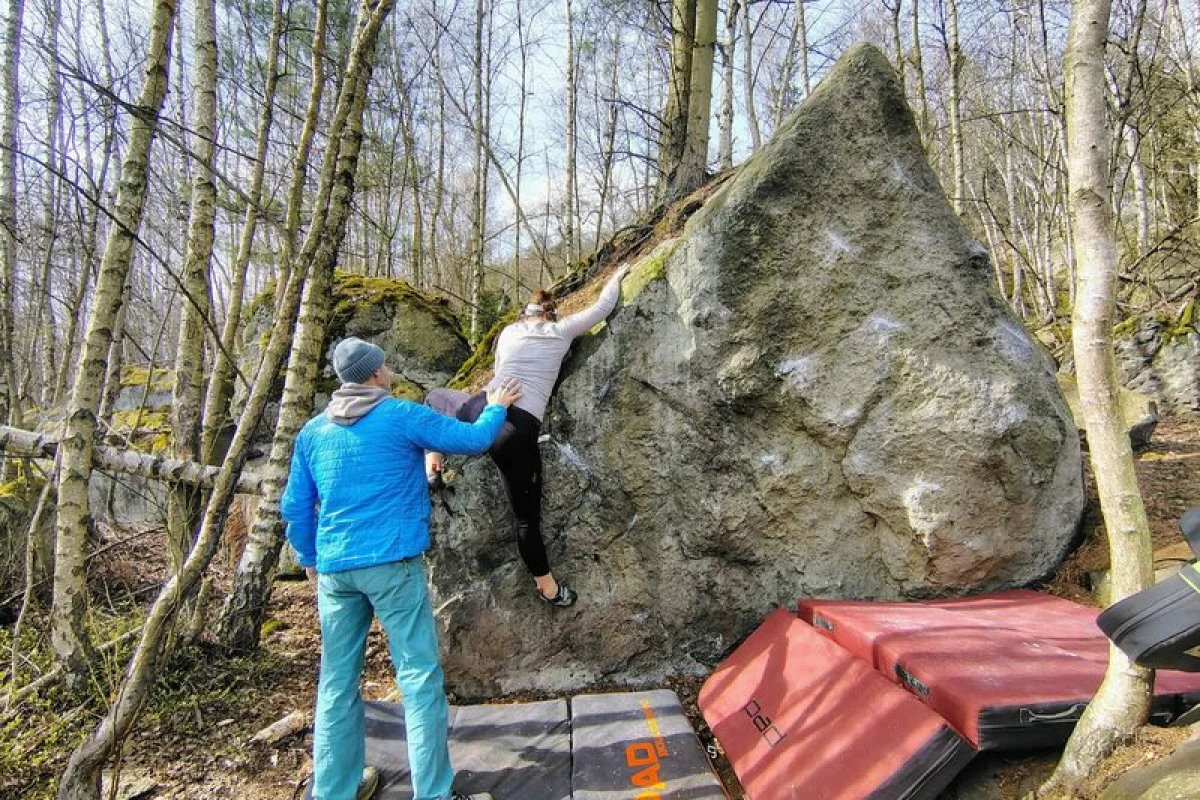 Kurz boulderingu na pískovcích - foto 04