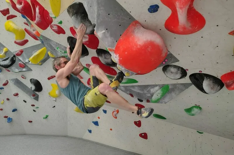 Kurz boulderingu na umělé stěně - foto 03