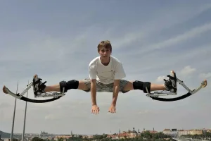 Lekce skákání na skákacích botách A-jump - foto 01