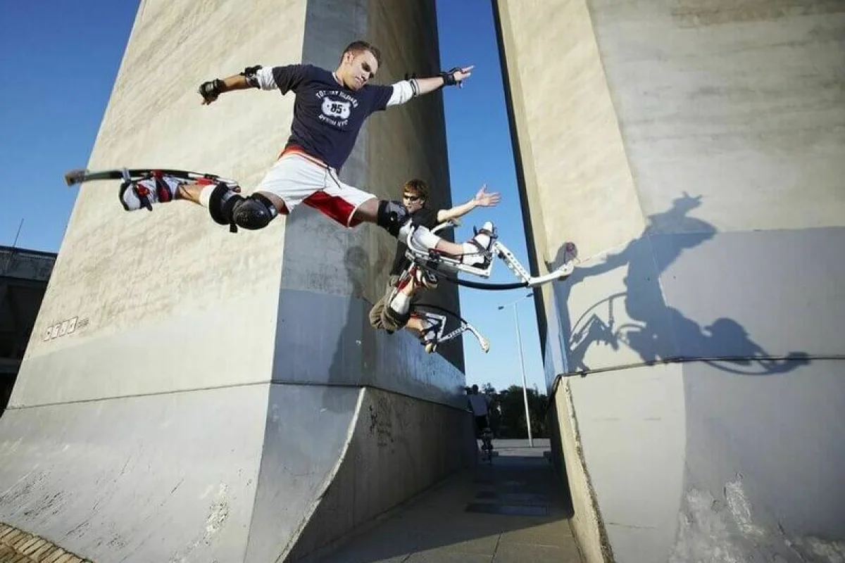 Lekce skákání na skákacích botách A-jump - foto 03