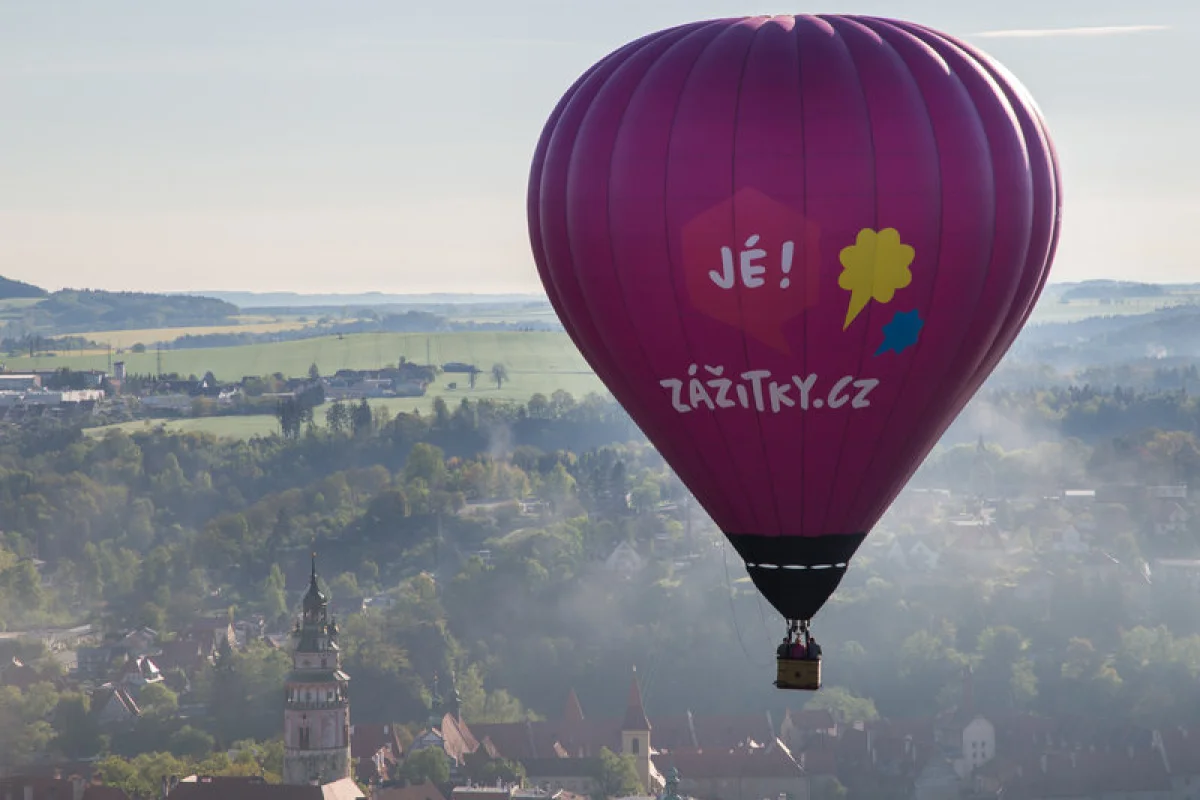 Let balónem nad Českým Krumlovem - foto 05