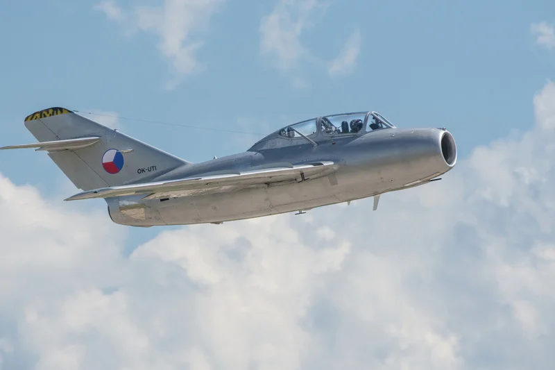 Let unikátní českou stíhačkou MiG-15: Hradec Králové - foto 04