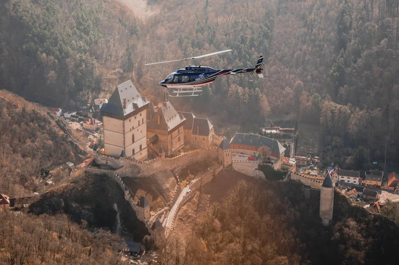 Let vrtulníkem nad památkami - foto 03