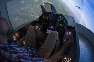 Letecký simulátor stíhačky F16 - foto 01