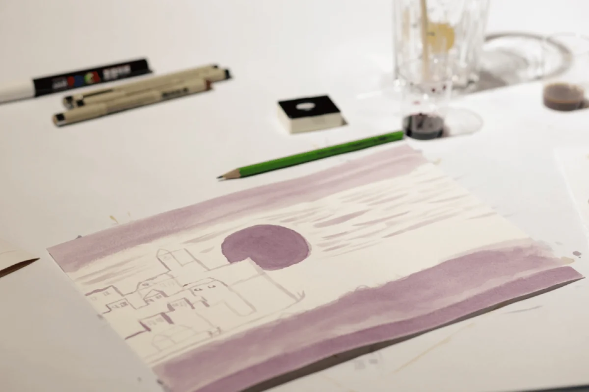 Malování vínem ArtMoment protkané degustací a výkladem od someliéra - foto 03
