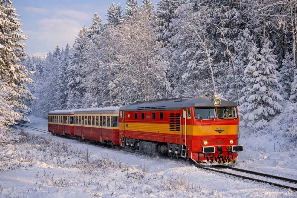 Mikulášská jízda zvláštním vlakem z Prahy - foto 05