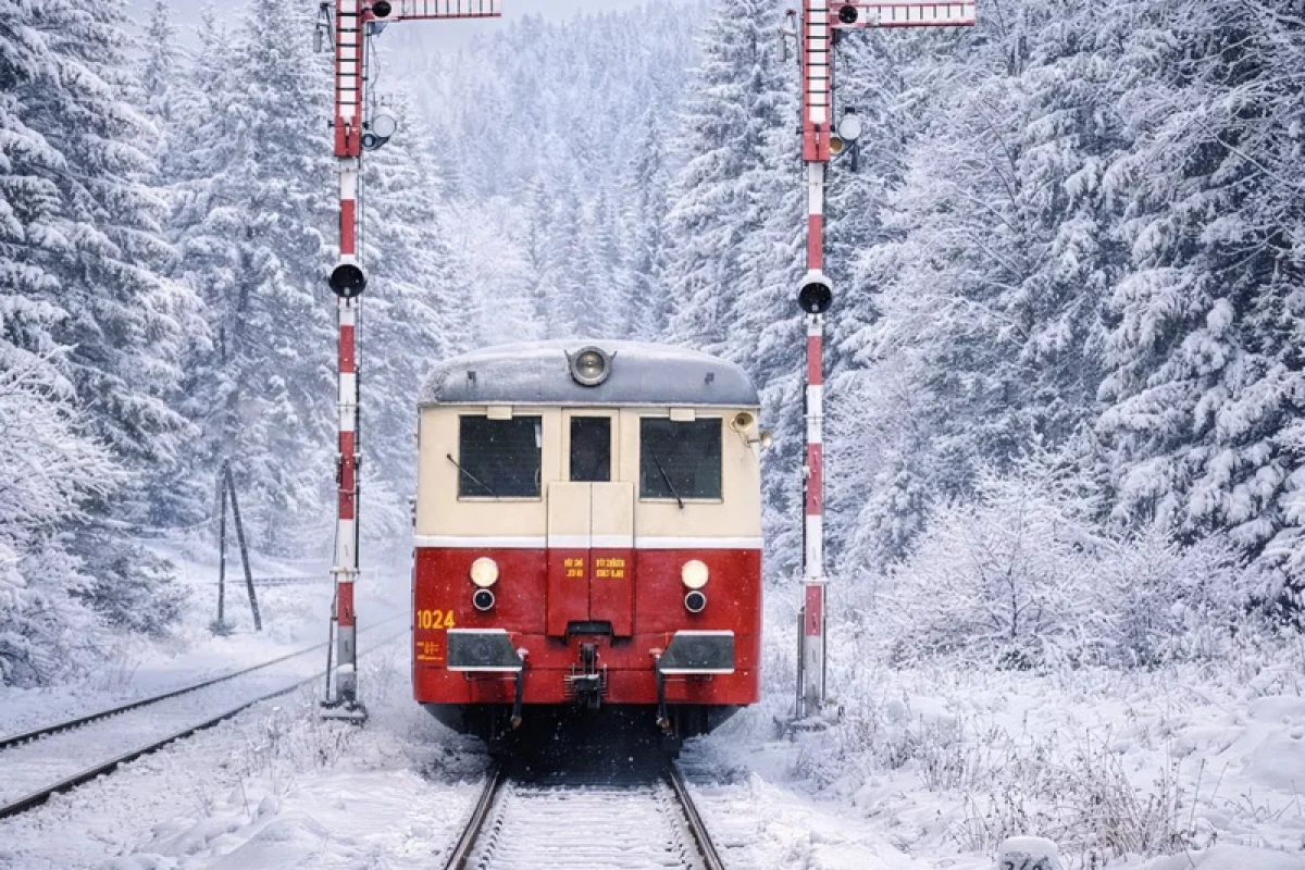 Mikulášská jízda zvláštním vlakem z Prahy - foto 06