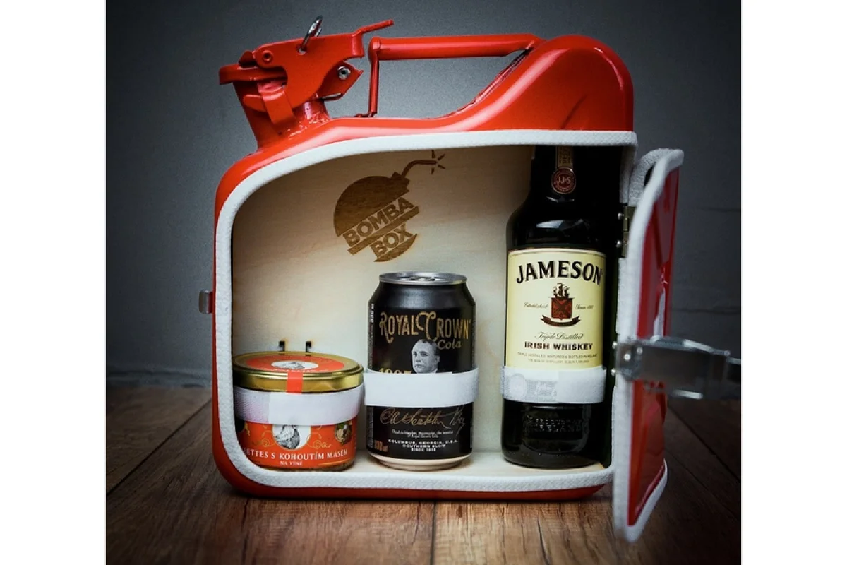 Mini kanystr bar Jameson Irish Whiskey Celá ČR - foto 01