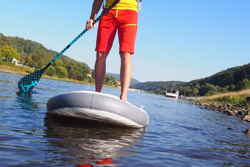 Na paddleboardu a koloběžce Českým Švýcarskem - foto 03