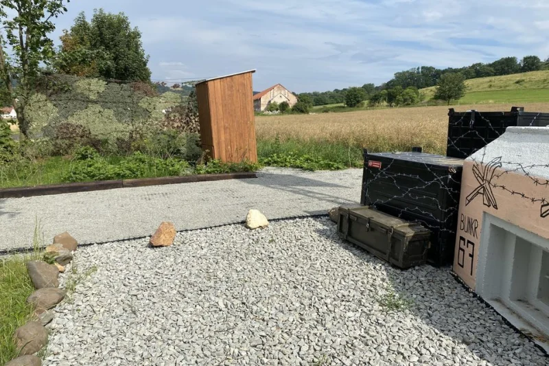 Nocleh v Bunkru 67 v Řehlovicích v Českém středohoří - foto 02