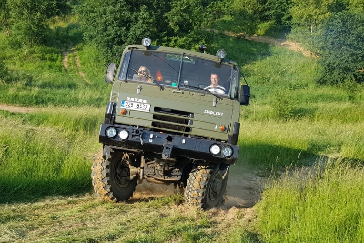 Offroad jízda legendární Tatrou 815: Ostrava - foto 07