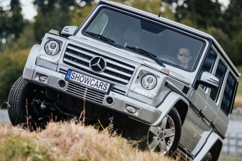 Offroad jízda v Mercedes Benz G na uzavřeném polygonu Autodromu Most - foto 02