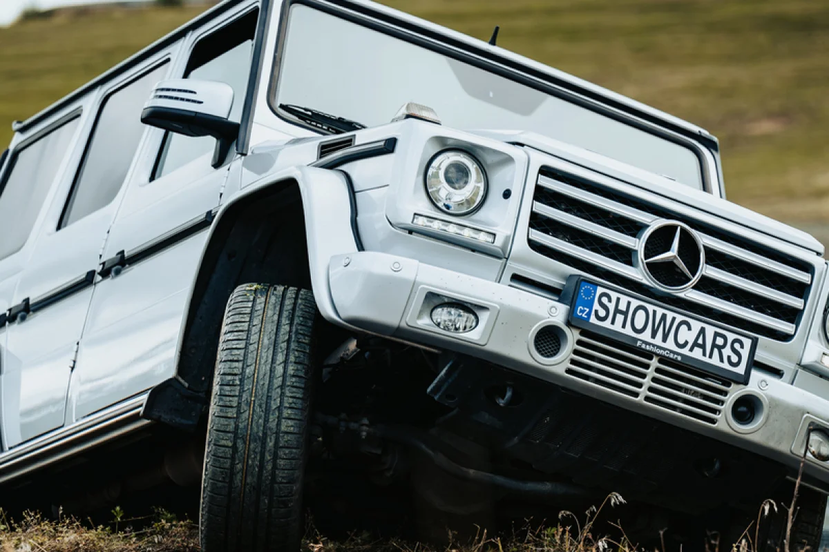 Offroad jízda ve voze Mercedes-Benz G - foto 07