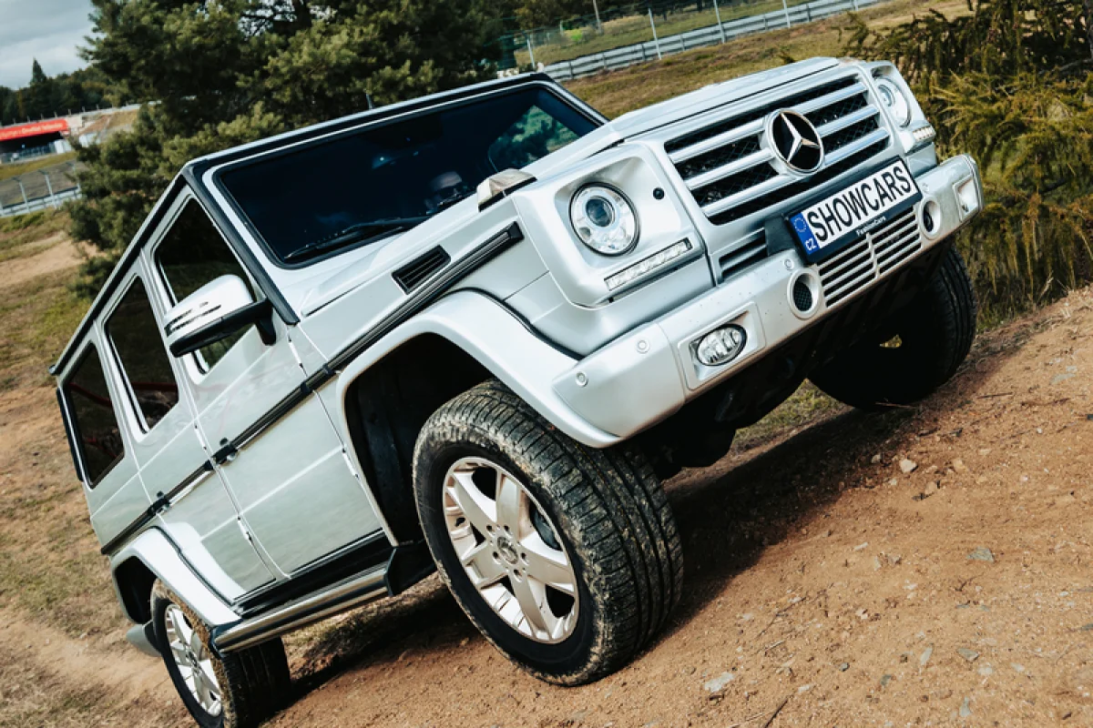Offroad jízda ve voze Mercedes-Benz G - foto 09