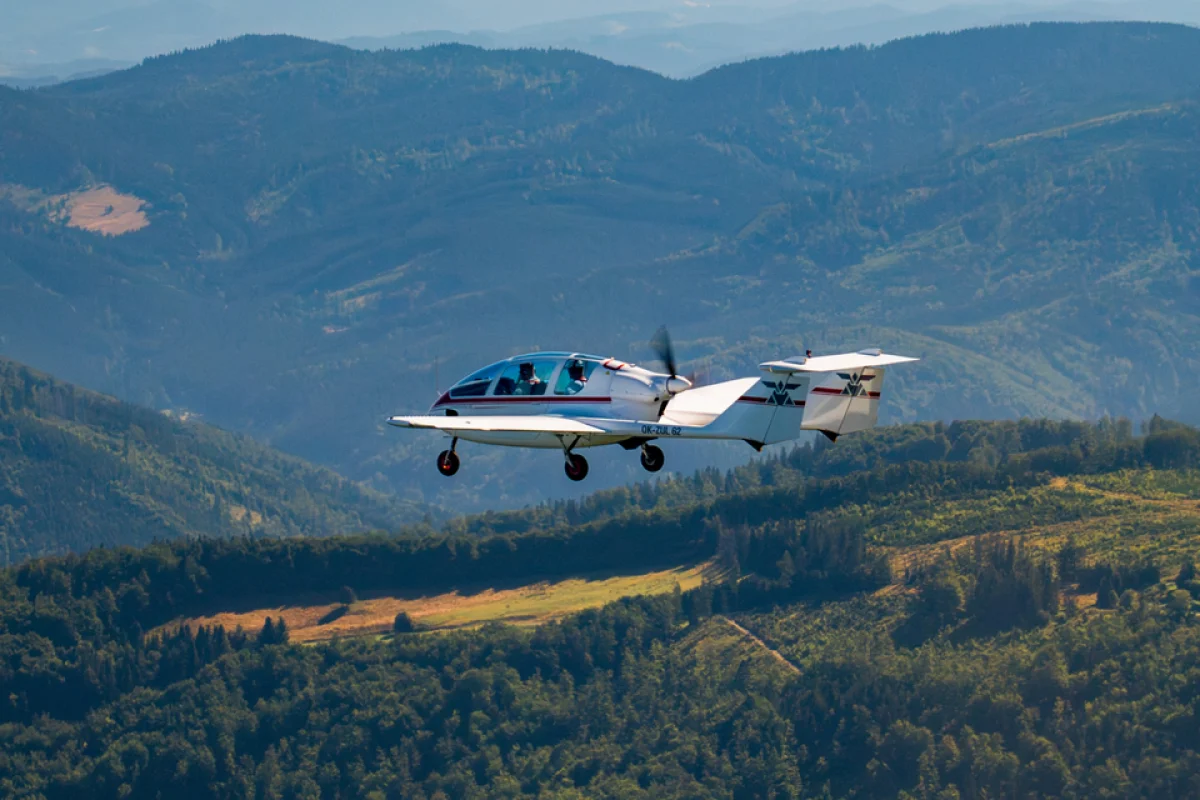 Pilotem českého letounu Sparrow ML na zkoušku Hradec Králové - foto 02