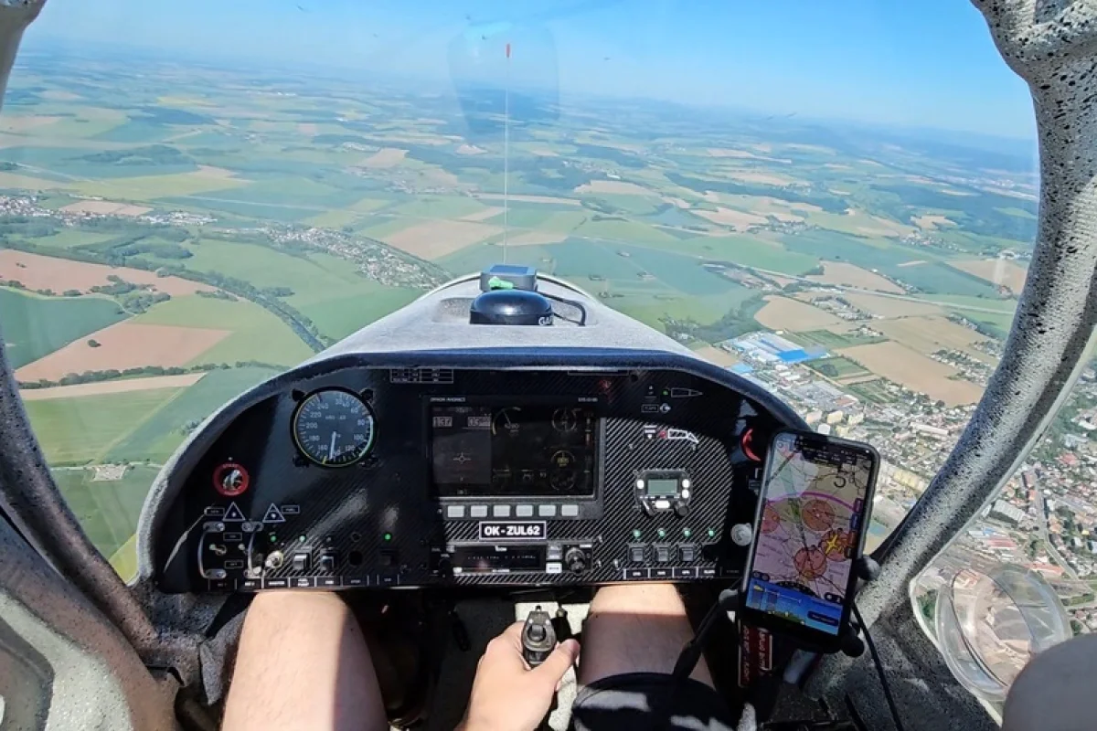 Pilotem českého letounu Sparrow ML na zkoušku Hradec Králové - foto 04