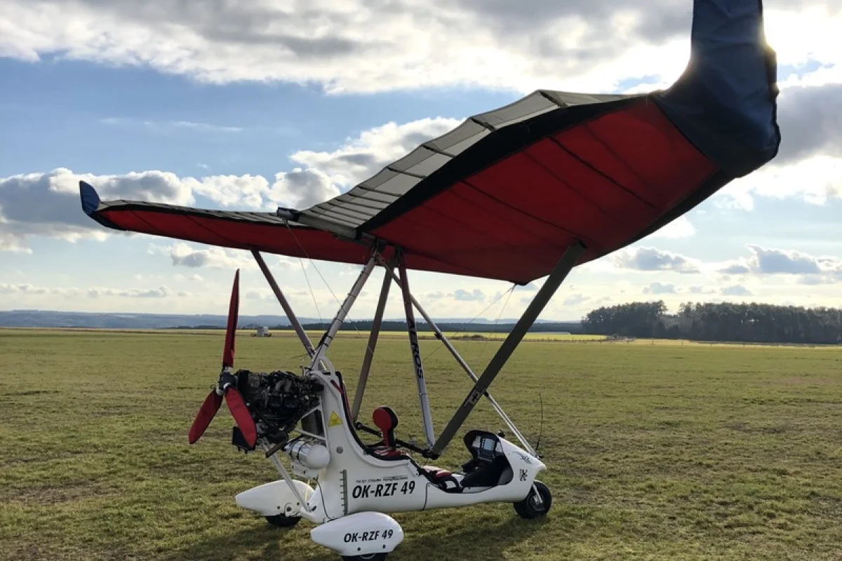 Pilotem motorového rogala na zkoušku - foto 06