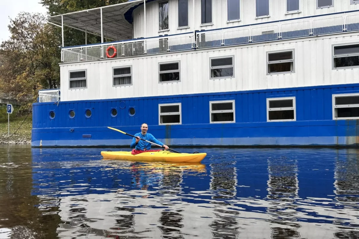 Plavba v seakajaku na Vltavě s instruktorem - foto 05