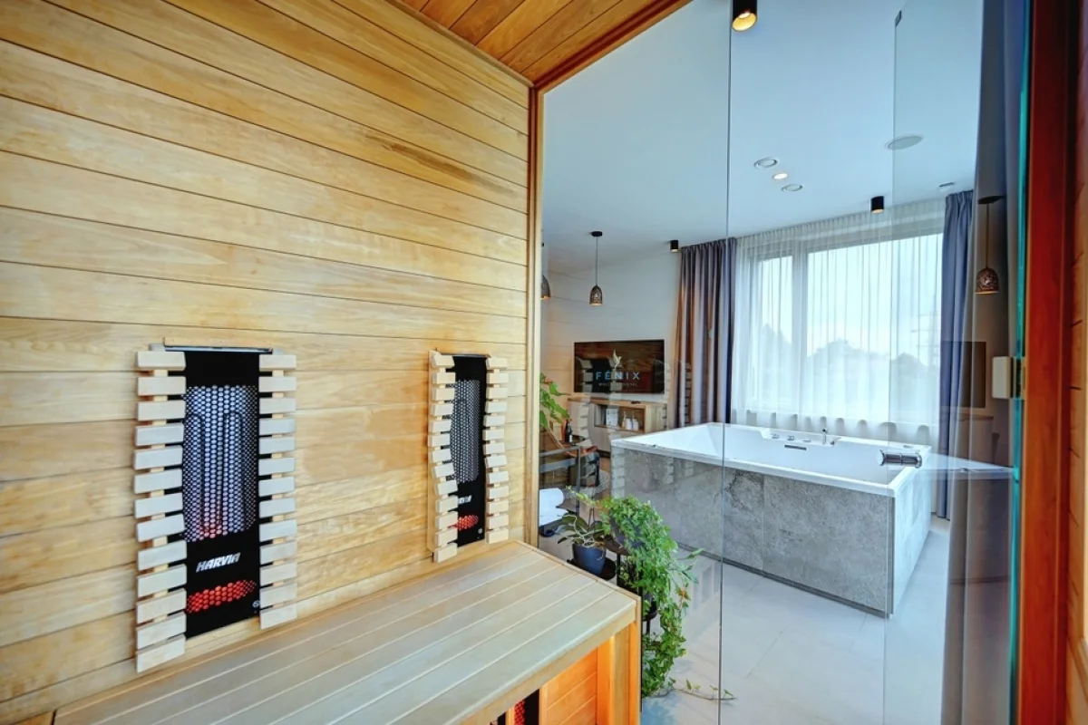 Pobyt pod Ještědem v luxusním apartmá King hotelu Fénix s vířivkou, infrasaunou a terasou pro dva - foto 02