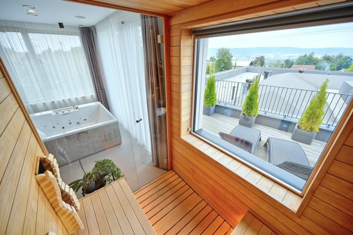 Pobyt pod Ještědem v luxusním apartmá King hotelu Fénix s vířivkou, infrasaunou a terasou pro dva - foto 03