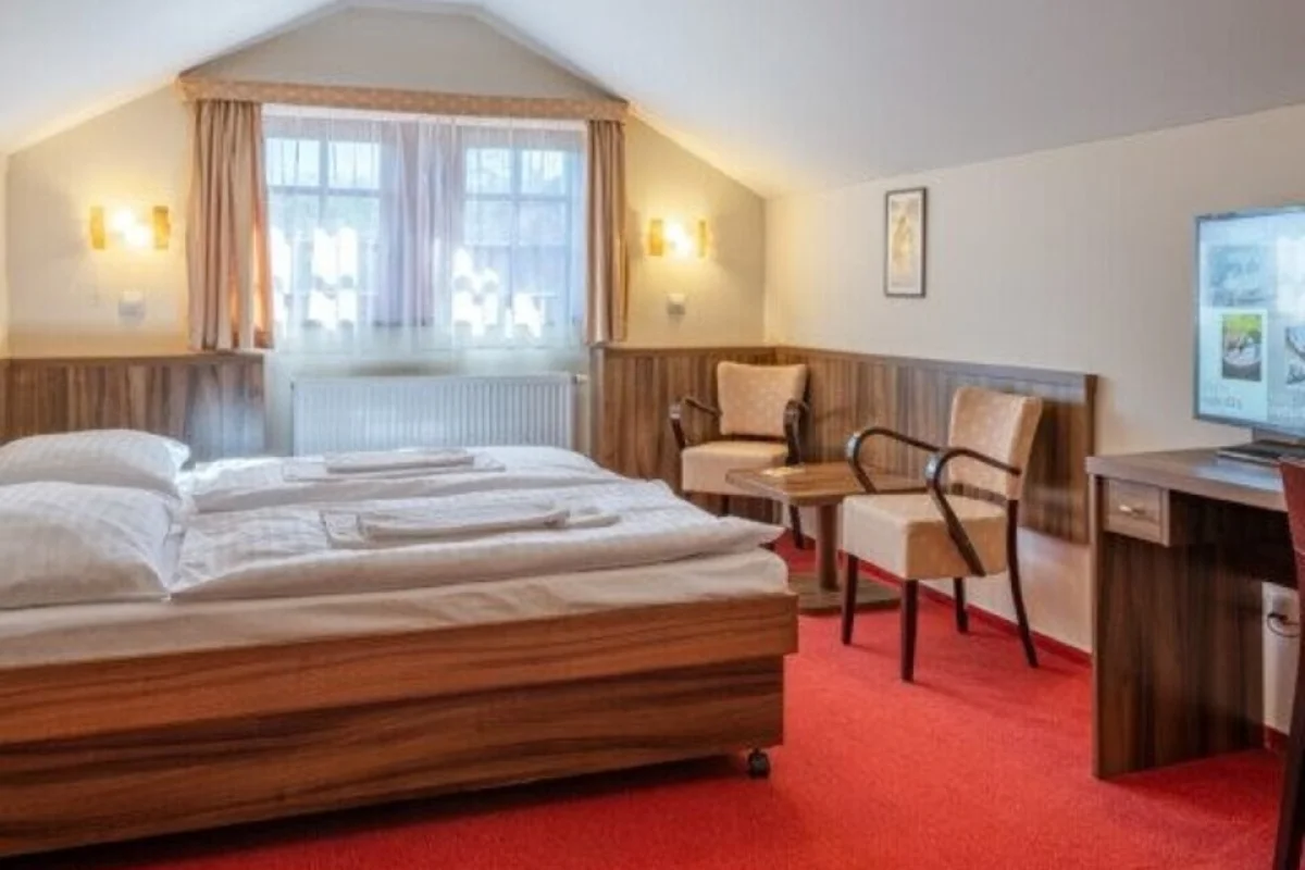 Pobyt se snídaní či polopenzí a volným vstupem do wellness ve Vile resortu Studánka**** pro 2 osoby - foto 05
