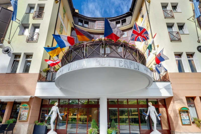 Pobyt v luxusním hotelu Butterfly**** se snídaní a wellness v Mariánských Lázních pro dva - foto 02