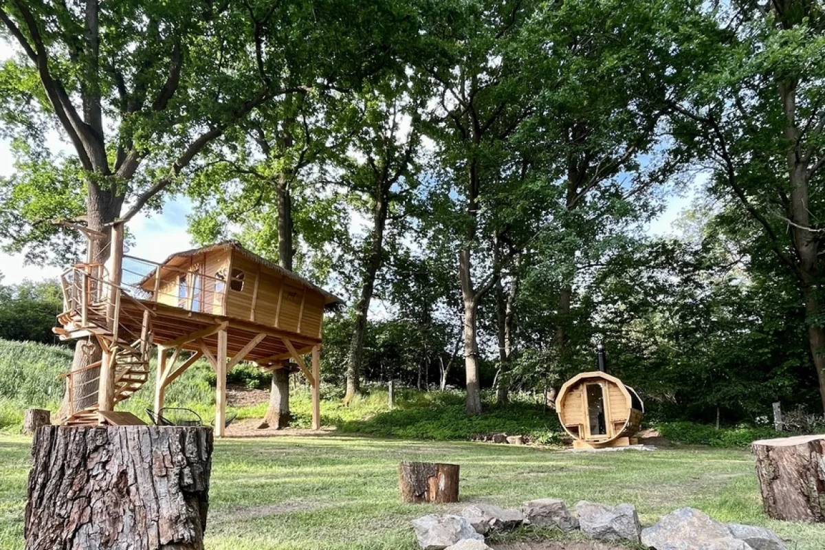 Pobyt v nádherném Treehousu se snídaní, saunou a neopakovatelnou atmosférou nedaleko Orlíku - foto 03