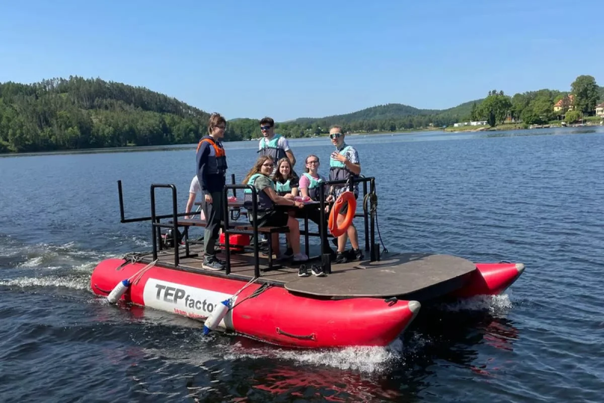 Poklad na Slapském jezeře: Šifrovací hra na vodě v TEPfactor Marina - foto 05