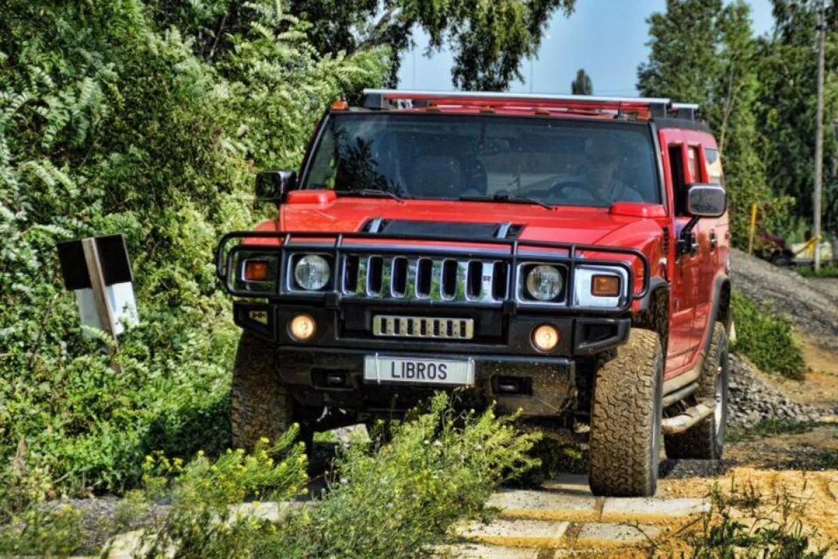 Řízení armádního speciálu Hummer H2 Ostrava - foto 02