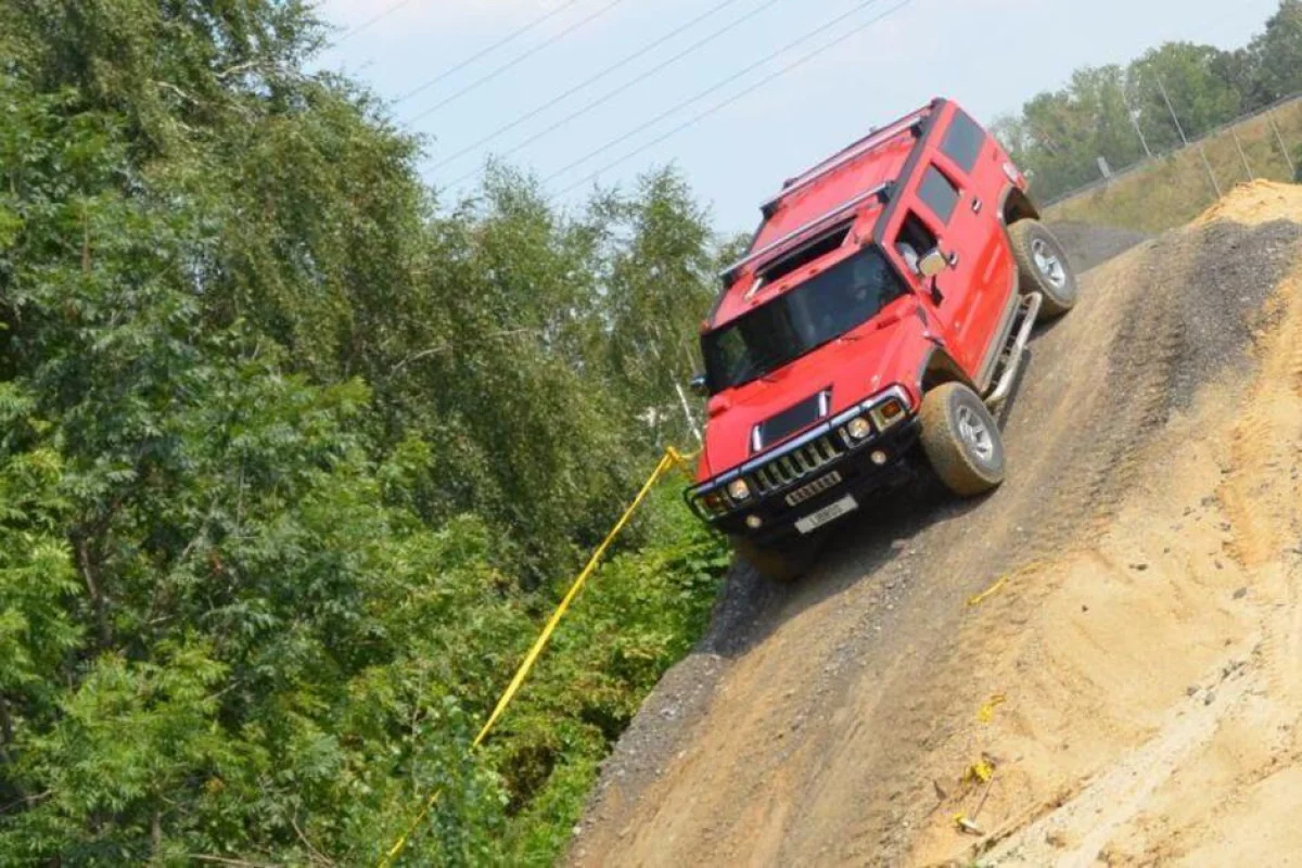 Řízení armádního speciálu Hummer H2 Ostrava - foto 03