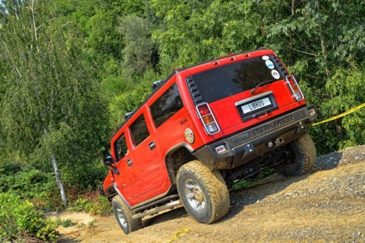 Řízení armádního speciálu Hummer H2 Ostrava - foto 04