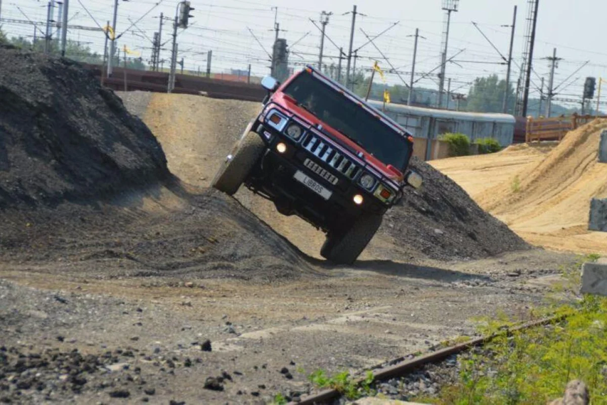 Řízení armádního speciálu Hummer H2 Ostrava - foto 05