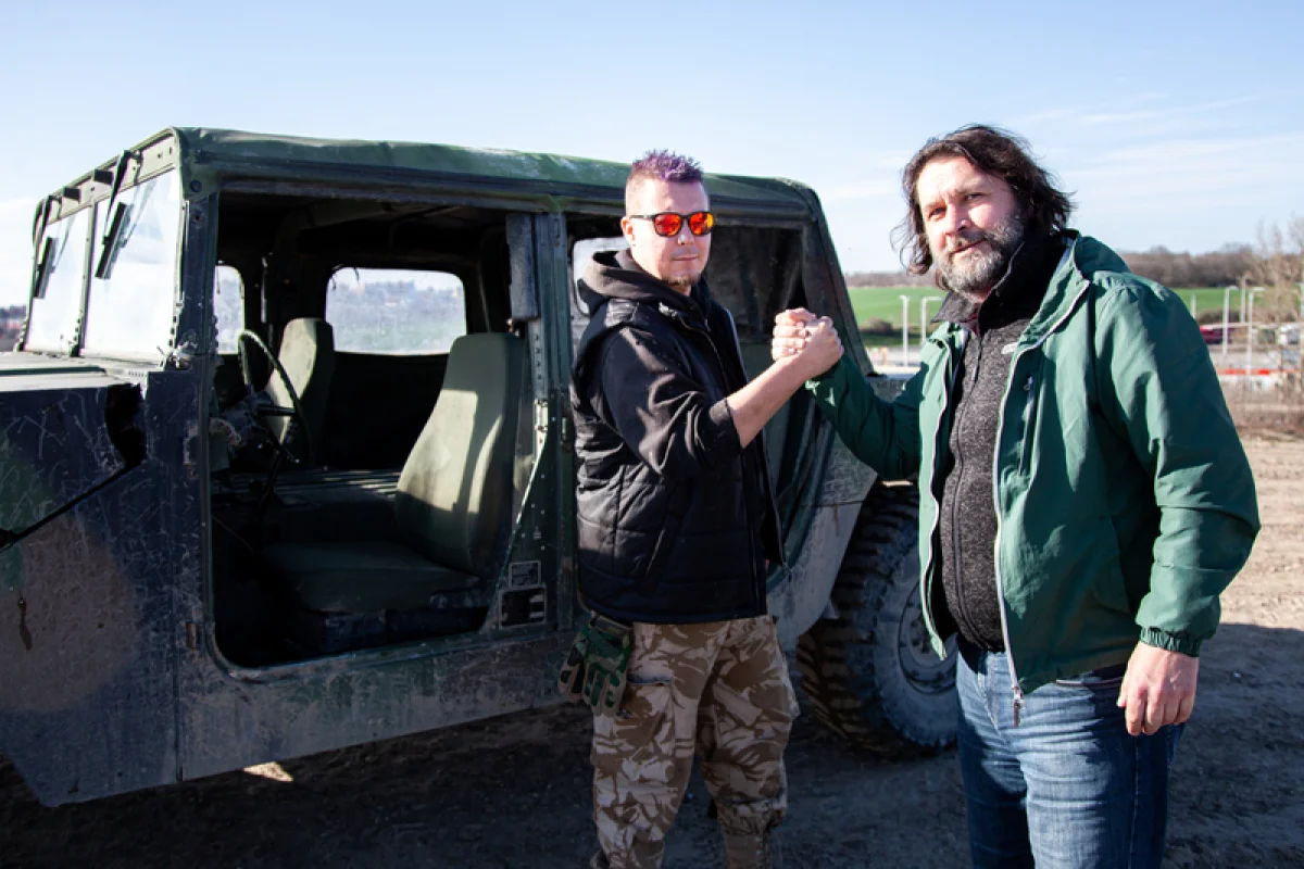 Řízení legendárního vozu Humvee - foto 07