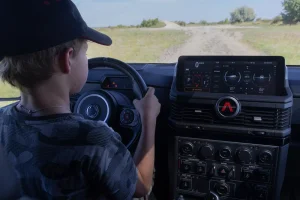 Řízení offroadového vozidla 4x4 pro děti - foto 01