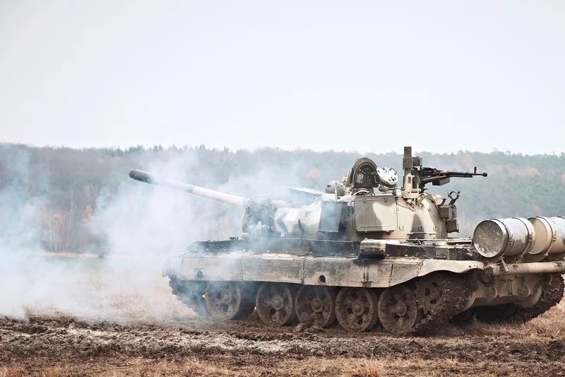 Řízení tanku T-55 a BVP-1 + střelba na střelnici - foto 03