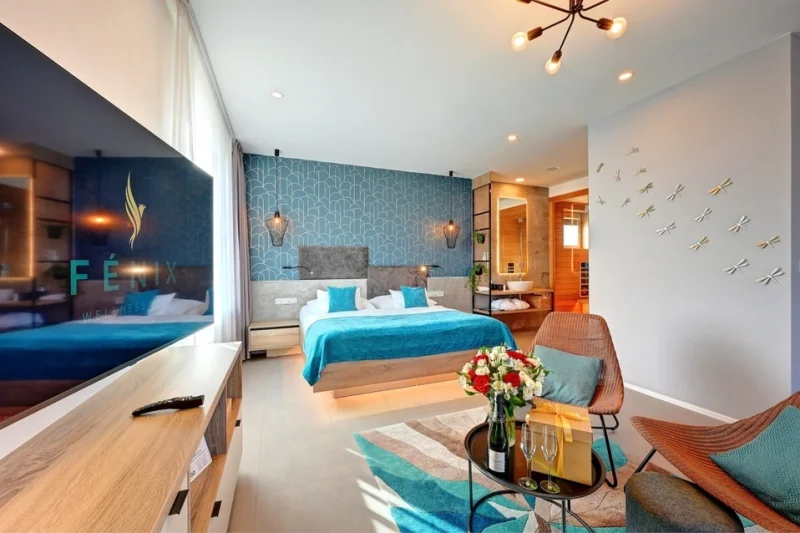 Romantický pobyt pod Ještědem v apartmá Harmony s vířivkou v hotelu Fénix pro 2 osoby - foto 02