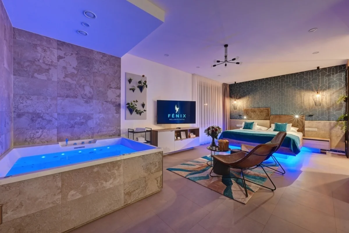 Romantický pobyt pod Ještědem v apartmá Harmony s vířivkou v hotelu Fénix pro 2 osoby - foto 04