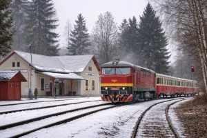 Silvestrovská vyjížďka zvláštním vlakem - foto 01